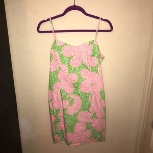 Lilly Pulitzer McCallum Fitted Tie Back Dress